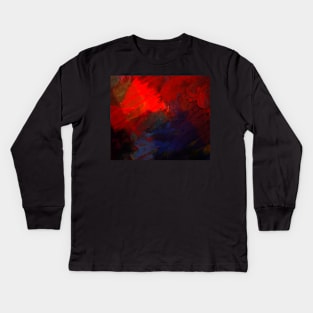 Water art Kids Long Sleeve T-Shirt